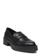 Marina Loafer Loafers Flade Sko Black Steve Madden