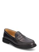 Classic Loafer - Brown Grained Leather Loafers Flade Sko Black S.T. VA...