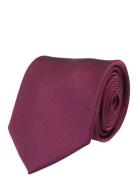 Solid Silk Tie Slips Burgundy Portia 1924