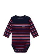 Malo Ls Amour/Gots Bodies Long-sleeved Navy Maison Labiche Paris