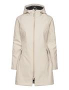 Rain Jackets Outerwear Parka Coats Beige Ilse Jacobsen