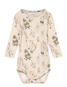 Nbfbossa M Ls Body Bodies Long-sleeved Beige Name It