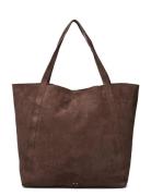 Suede Eden Bag Shopper Taske Brown Becksöndergaard