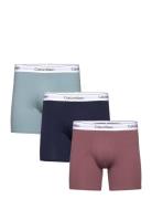 Boxer Brief 3Pk Boxershorts Pink Calvin Klein