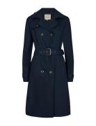 Sc-Lora Trenchcoat Frakke Navy Soyaconcept