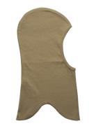 Cotton Fullface - Solid Accessories Headwear Balaclava Khaki Green Mik...