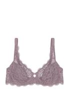 Amourette 300 W X Lingerie Bras & Tops Wired Bras Purple Triumph