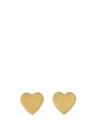 Vivi Heart Earrings Accessories Jewellery Earrings Studs Gold Pilgrim