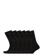 Cotton-Blend Crew Sock 6-Pack Underwear Socks Regular Socks Black Polo...