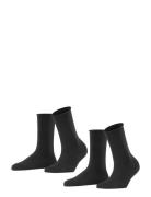 Basic Pure 2-Pack Sustainable Uni Coloured Lingerie Socks Regular Sock...