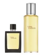 Terre D'hermès, Parfum, 30 Ml Travel Spray And 125 Ml Refil Parfume Ea...