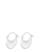 Small Daylight Earrings - 16Mm Ørestickere Smykker Silver Pernille Cor...