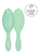 Go Green Treatment And Shine Tea Tree Oil Beauty Women Hair Hair Brush...