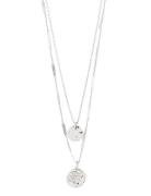 Haven 2-In-1 Coin Necklace Accessories Jewellery Necklaces Dainty Neck...