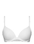 Angie Pp Push Lingerie Bras & Tops Push Up Bras White Hunkemöller