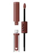 Shine Loud Pro Pigment Lip Shine Lipgloss Makeup Brown NYX Professiona...