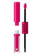 Shine Loud Pro Pigment Lip Shine Lipgloss Makeup Pink NYX Professional...