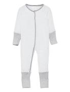 Romper With Footing Langærmet Body Grey Schiesser