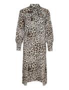 Henley - Classic Leopard Knælang Kjole Multi/patterned Day Birger Et M...