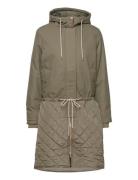 Kayasz Jacket Quiltet Jakke Green Saint Tropez