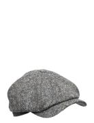 Newsboy Classic Cap Accessories Headwear Flat Caps Grey Wigéns