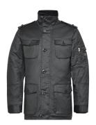 Arthur Canvas Field Jacket Tynd Jakke Black Jofama