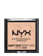 Can’t Stop Won’t Stop Mattifying Powder Pudder Makeup NYX Professional...