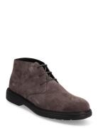 U Ottavio B Desert Boots Snøresko Grey GEOX