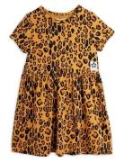 Basic Leopard Ss Dress Tencel™ Dresses & Skirts Dresses Casual Dresses...