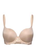 Super_Push_Up Claire Demi Lingerie Bras & Tops Push Up Bras Beige Dori...