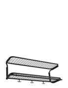Classic Hat Rack Home Furniture Coat Hooks & Racks Black Essem Design
