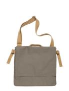 Big Shoulder Bag Skuldertaske Taske Grey The Organic Company