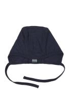 Baby Helmet, Navy Drop Needle, Merino Wool Accessories Headwear Hats B...