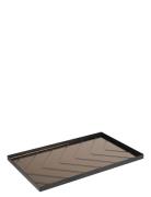 The Herringb Tray Home Tableware Dining & Table Accessories Trays Brow...