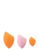 Real Techniques Ultimate Sponge Trio Makeupsvamp Makeup Orange Real Te...