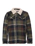 Harvey Wool Trucker Jacket Tynd Jakke Multi/patterned Jofama