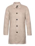 Mattia Coat Uldfrakke Frakke Beige Urban Pi Ers