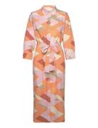 Bintipw Dr Dresses Wrap Dresses Orange Part Two