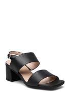 Nilsa Sandal Med Hæl Black Wonders