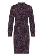 Slkenna Shirt Dress Knælang Kjole Purple Soaked In Luxury