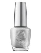 Go Big Or Go Chrome Neglelak Makeup Nude OPI