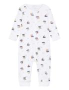 Nbmnightsuit Zip Boats Pyjamas Sie Jumpsuit White Name It