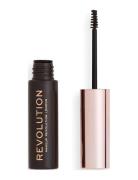 Revolution Brow Gel Dark Brown Øjenbrynsgel Makeup Brown Makeup Revolu...