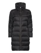 Over -Collar Down Coat Foret Jakke Black Lauren Ralph Lauren