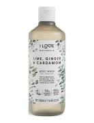 I Love Naturals Body Wash Lime, Ginger & Cardamon 500Ml Shower Gel Bad...