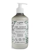 I Love Naturals Hand & Body Lotion Lime, Ginger & Cardamon 500Ml Creme...