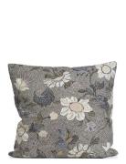 Cushion Cover Flower Linen, 50X50Cm Home Textiles Cushions & Blankets ...