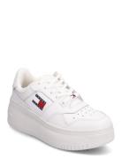 Tjw Retro Basket Flatform Ess Low-top Sneakers White Tommy Hilfiger