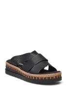 V7989-90 Shoes Mules & Slip-ins Flat Mules Black Rieker