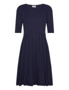 Milly Dresses Knitted Dresses Navy Jumperfabriken